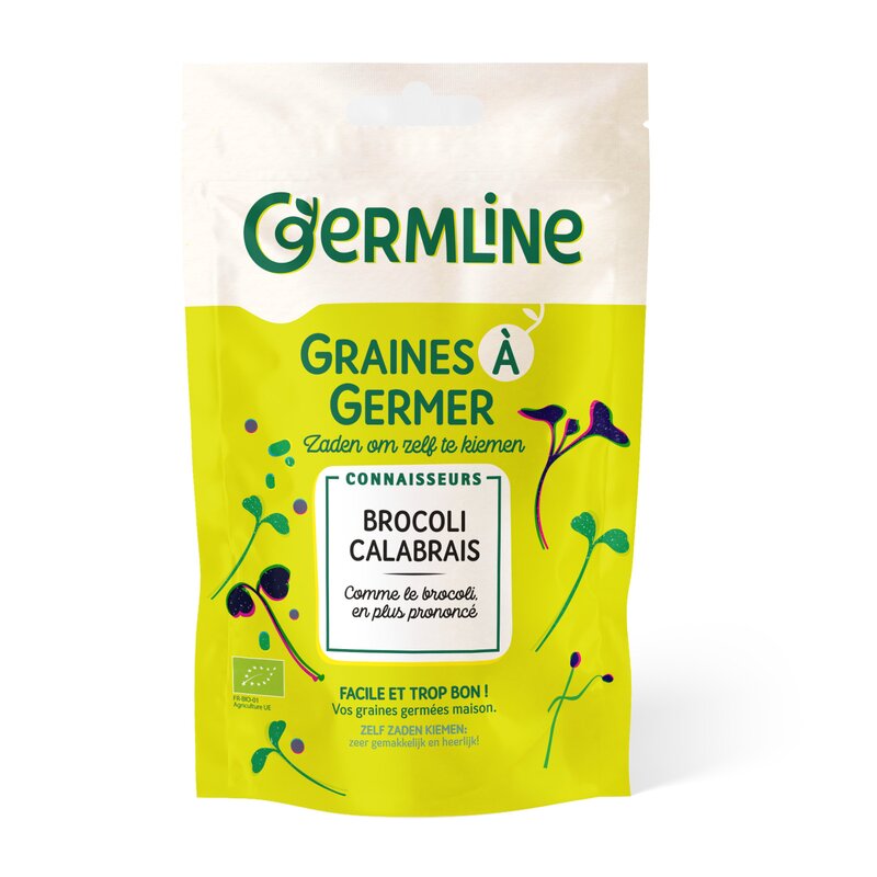Broccoli calabrese seminte pentru germinat bio 100g Germline