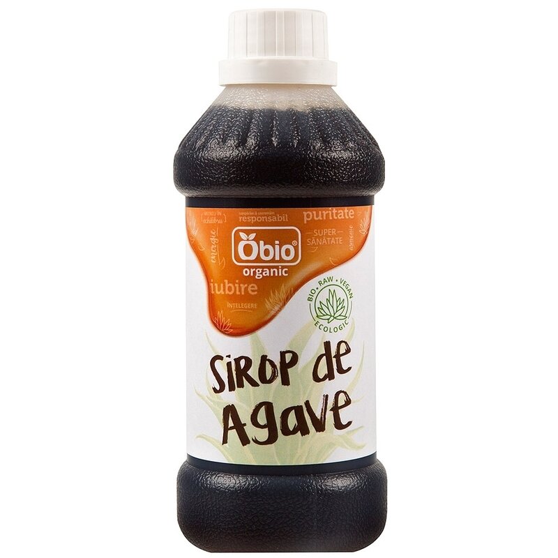 Sirop de agave raw bio 250ml Obio