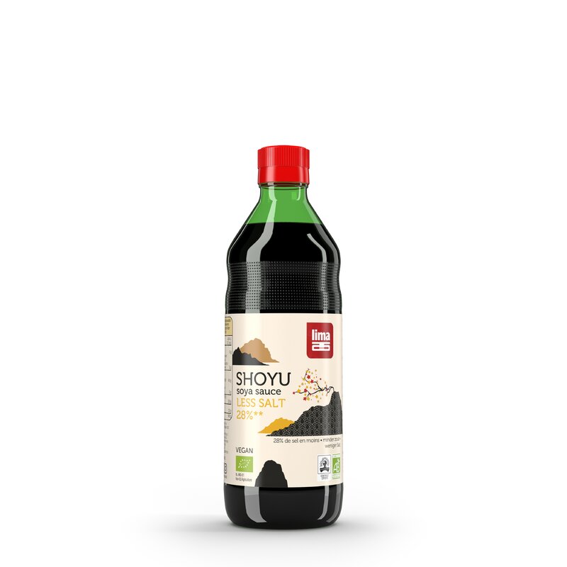 Sos soia shoyu redus sare bio 250ml Lima