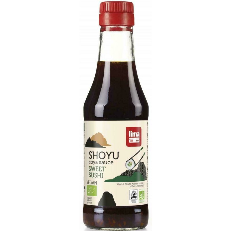 Sos de Soia Shoyu Sweet Sushi Bio 250ml Lima