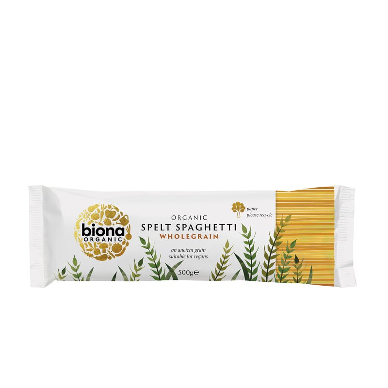 Spaghetti din Grau Spelta Integral Bio 500g Biona