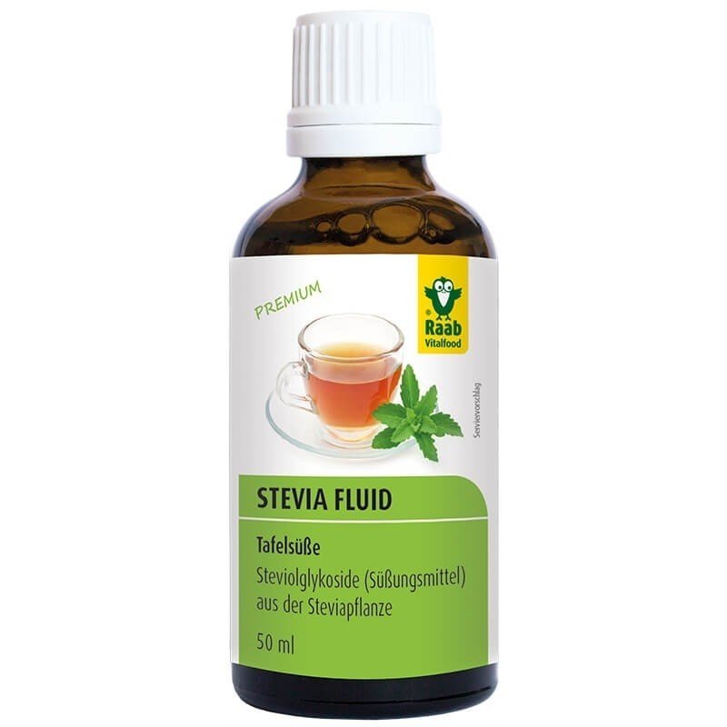 Stevia indulcitor lichid premium 50ml Raab Vitalfood