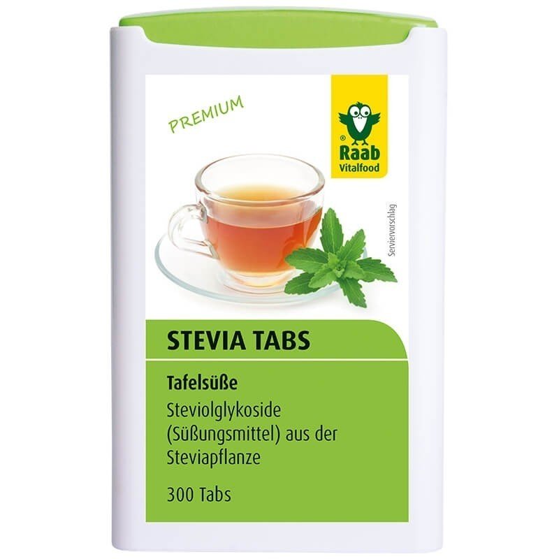 Stevia tablete premium 300 buc Raab Vitalfood