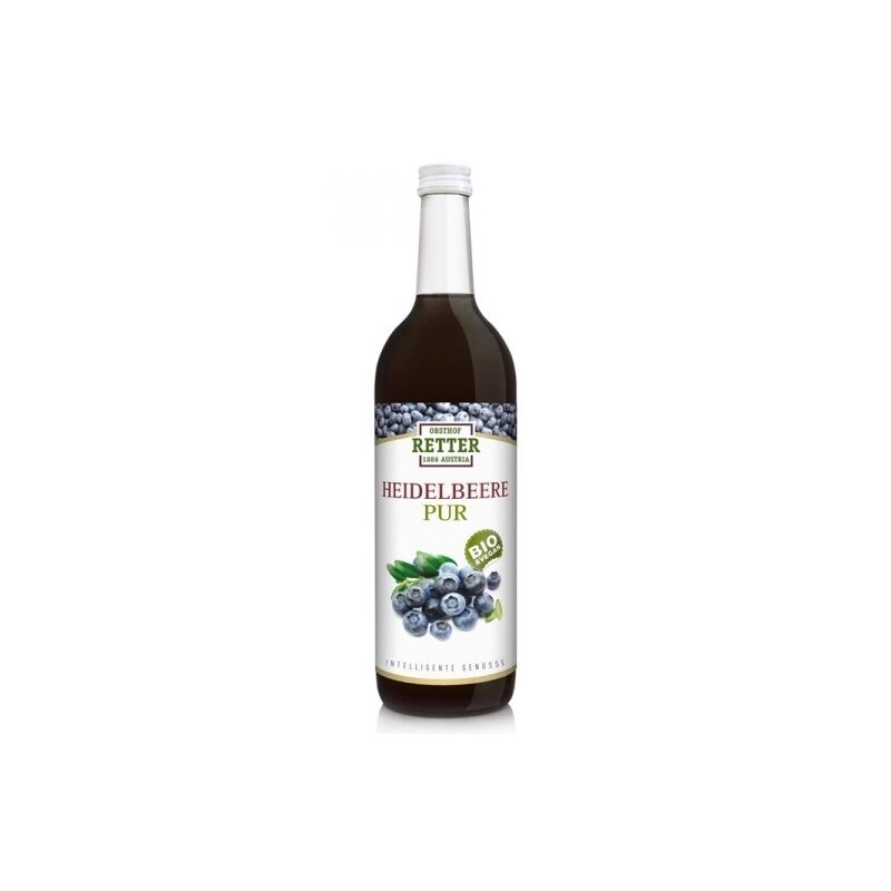 Suc de Afine Pur Bio 750ml Retter