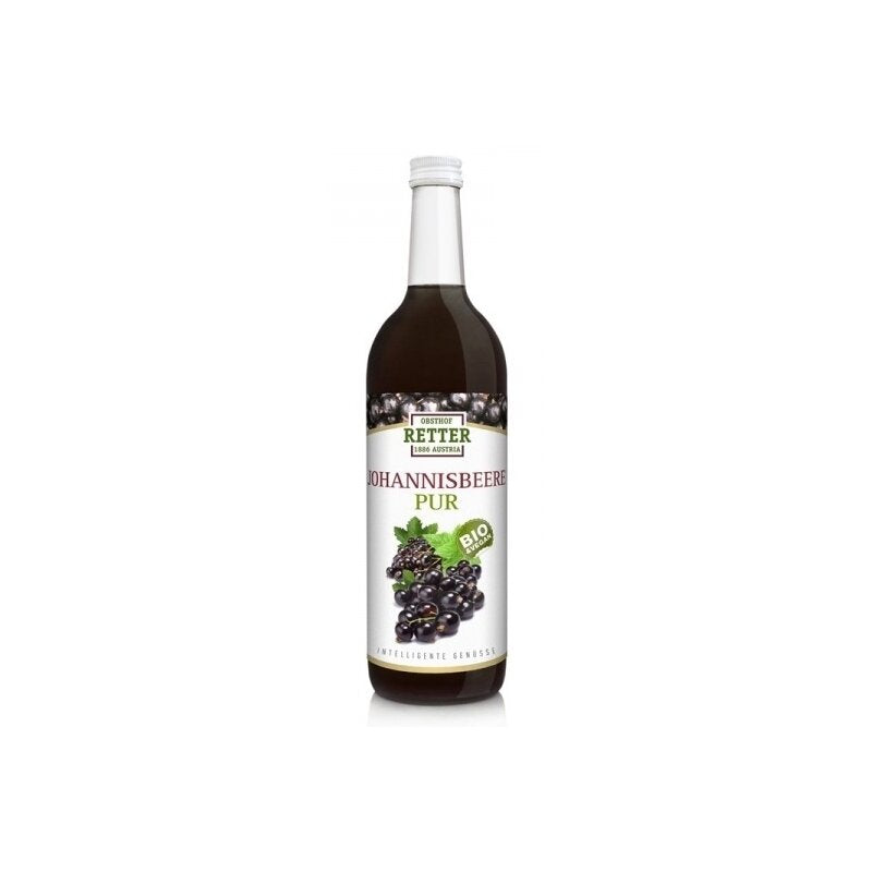 Suc de Coacaze Negre Pur Bio 750ml Retter