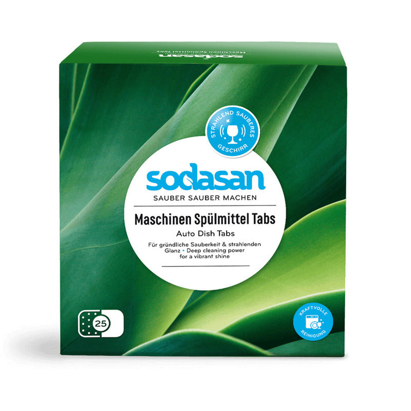 Tablete pentru masina spalat vase ecologice 25buc 625g Sodasan