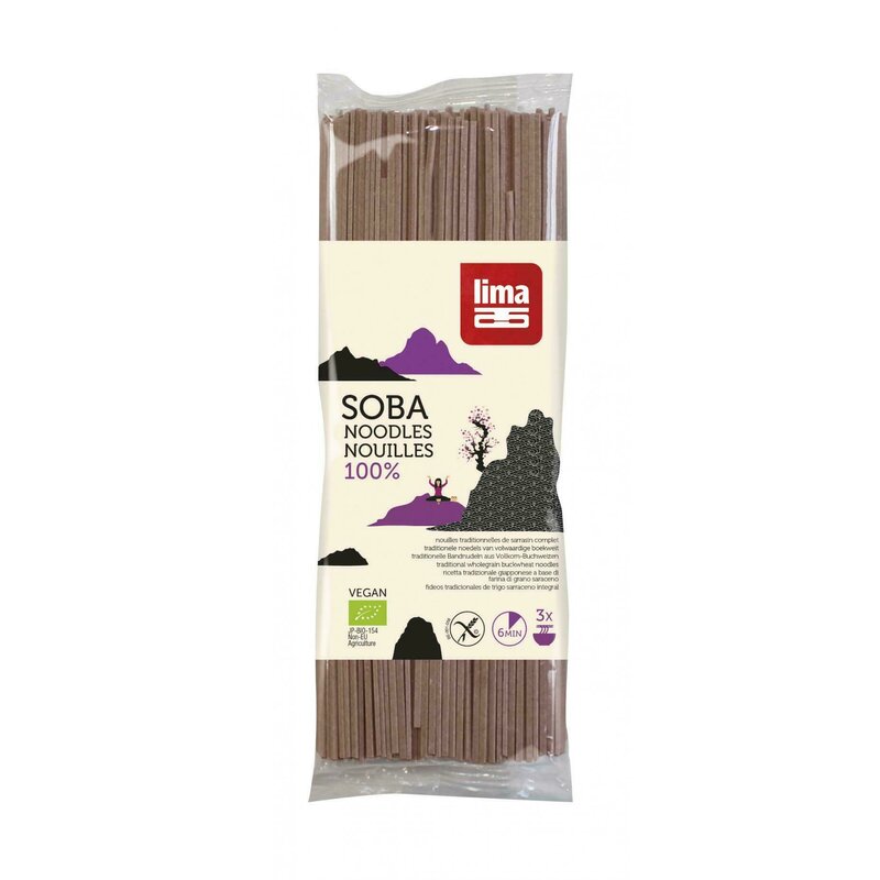Taitei japonezi soba 100% bio 200g Lima
