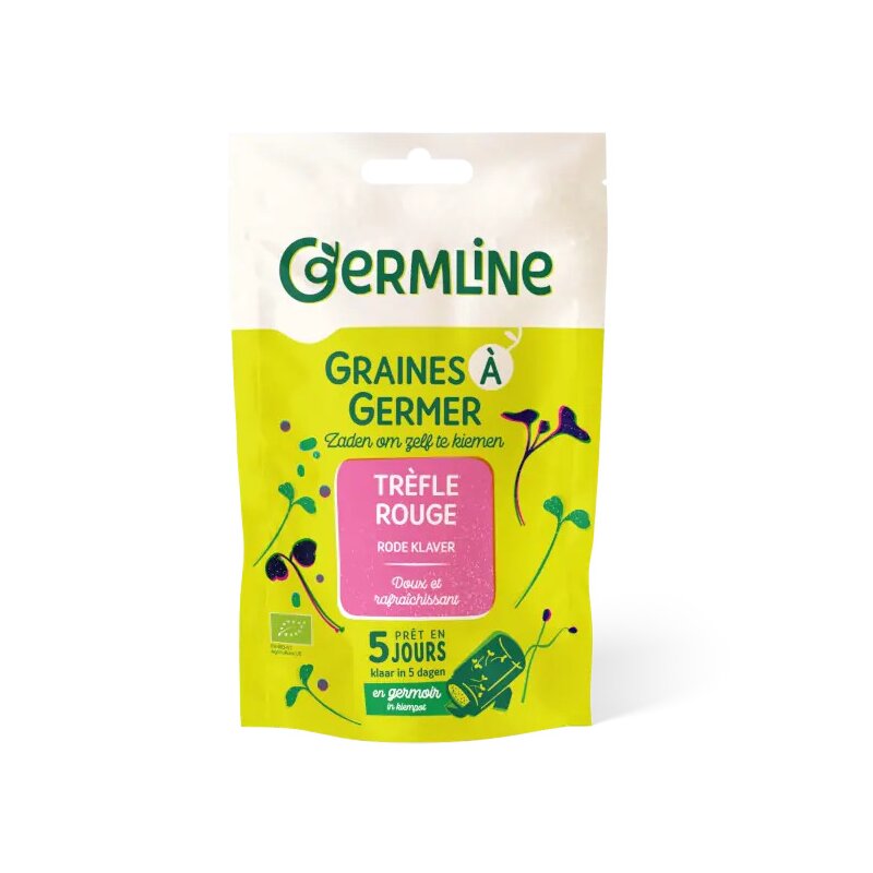 Trifoi rosu seminte pentru germinat bio 150g Germline
