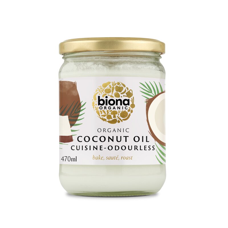 Ulei de cocos dezodorizat gatit bio 470ml Biona