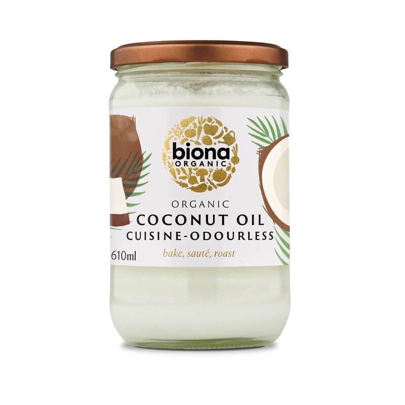 Ulei de cocos dezodorizat gatit bio 610ml Biona