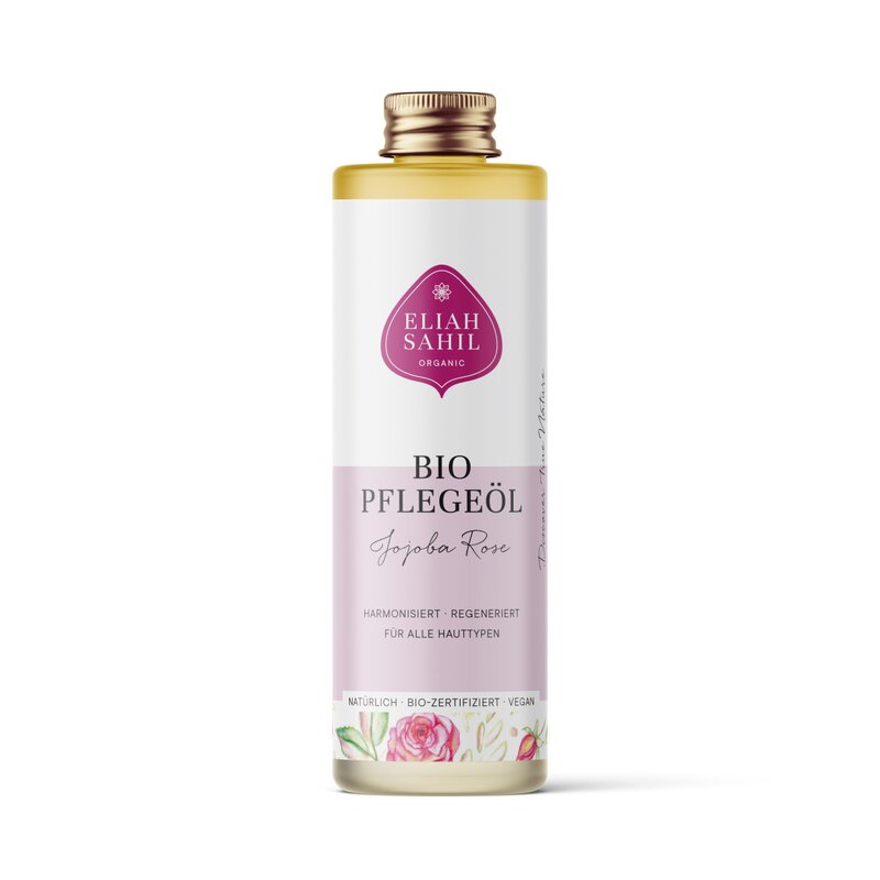 Ulei de Jojoba si Trandafir pentru Corp si Par Ecologic 100ml Eliah Sahil