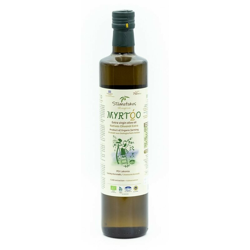Ulei de masline extravirgin Myrtoo bio 750ml Stamatakos Olivegrove