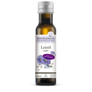 Ulei din Seminte de In Nativ Bio 100ml Bio Planete