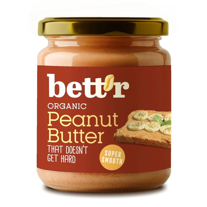 Crema de Arahide Super Smooth Bio 250g Bettr