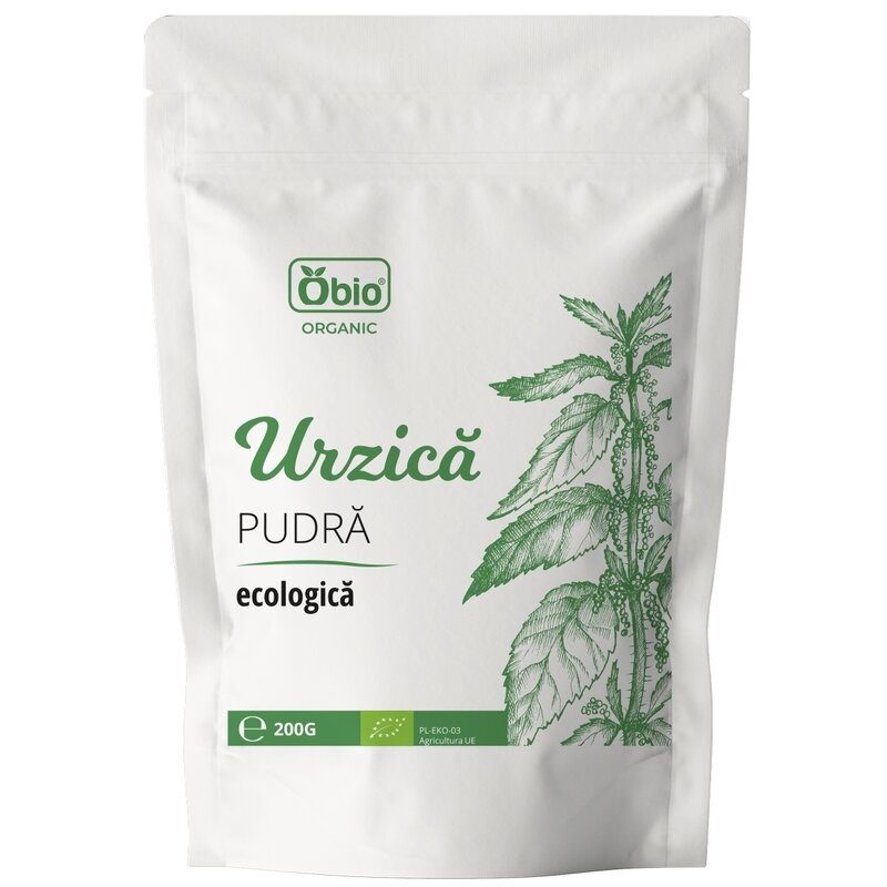 Urzica Pudra Bio 200g Obio