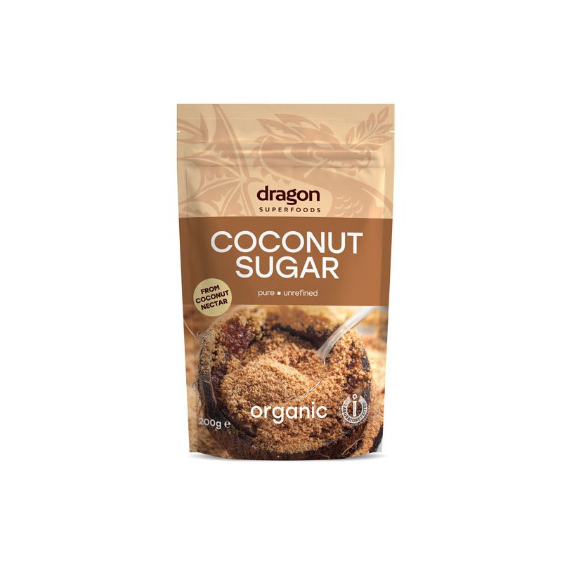 Zahar din palmier de cocos bio 250g Dragon Superfoods